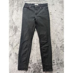 Madewell 9" High Rise Skinny Jeans Women's Size 29T Black